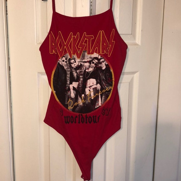 Red Bodysuit - Picture 3 of 8